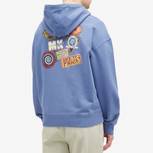 Maison Kitsuné Surf Collage Oversize Hoodie