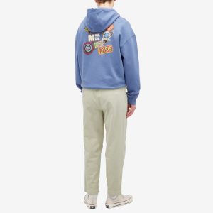 Maison Kitsuné Surf Collage Oversize Hoodie