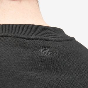 AMI Paris Embossed Heart Crew Sweatshirt