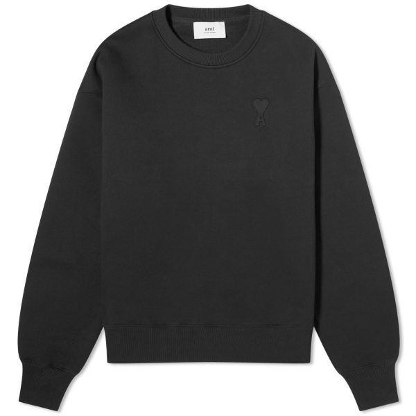 AMI Paris Embossed Heart Crew Sweatshirt