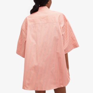 Martine Rose Striped Wrap Shirt