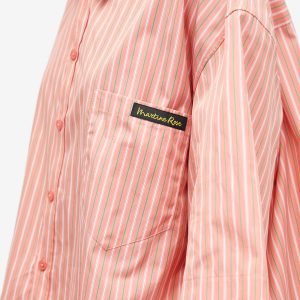 Martine Rose Striped Wrap Shirt