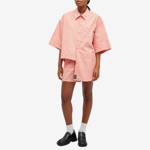 Martine Rose Striped Wrap Shirt