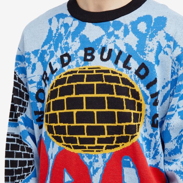 P.A.M. World Building Graphic Jacquard Sweater
