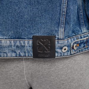 Off-White Strap Detail Denim Jacket