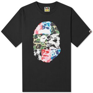 A Bathing Ape Abc Camo Crazy Big Ape Head T-Shirt