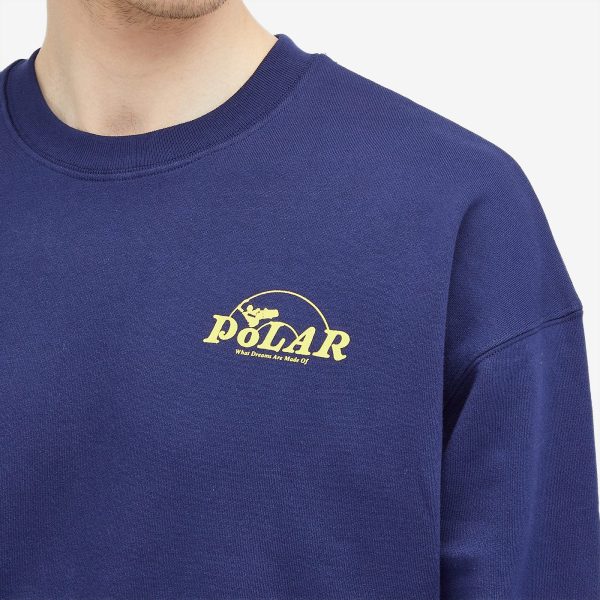 Polar Skate Co. Dreams Dave Crew Sweatshirt