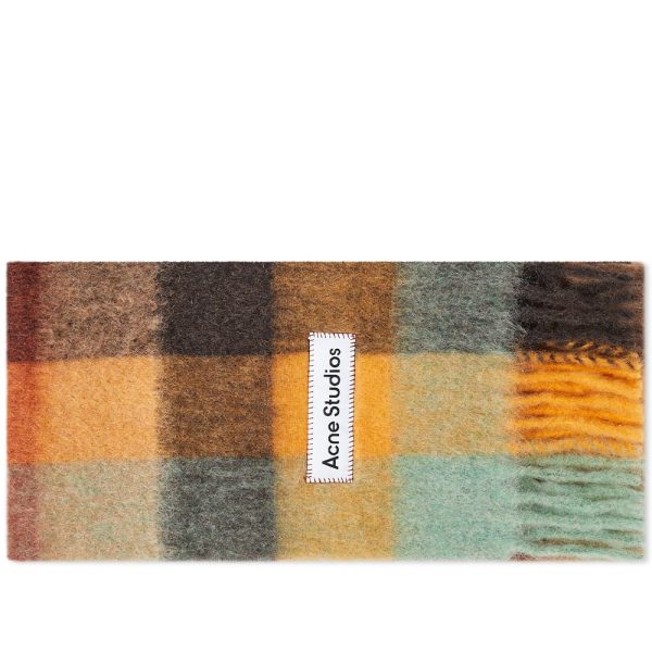 Acne Studios Vally Check Scarf