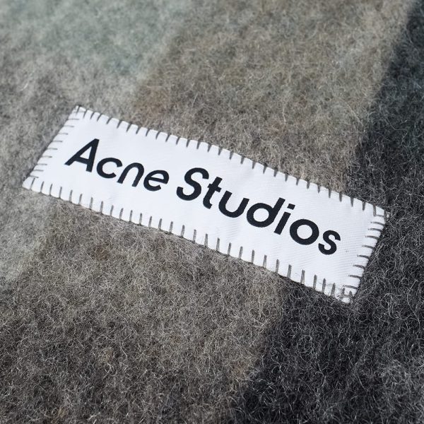 Acne Studios Vally Check Scarf