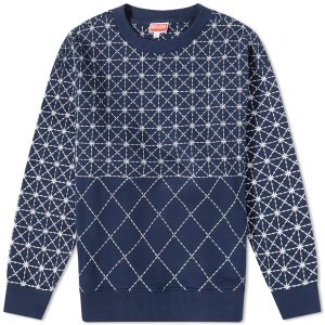 Kenzo Sashiko Stich Oversized Crew Sweat