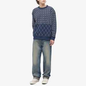 Kenzo Sashiko Stich Oversized Crew Sweat