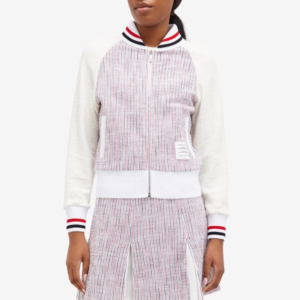 Thom Browne Tweed RWB Bomber Jacket