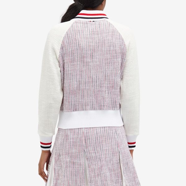 Thom Browne Tweed RWB Bomber Jacket