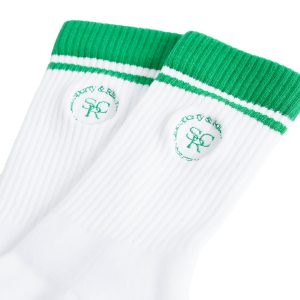 Sporty & Rich SRHWC Embroidered Socks