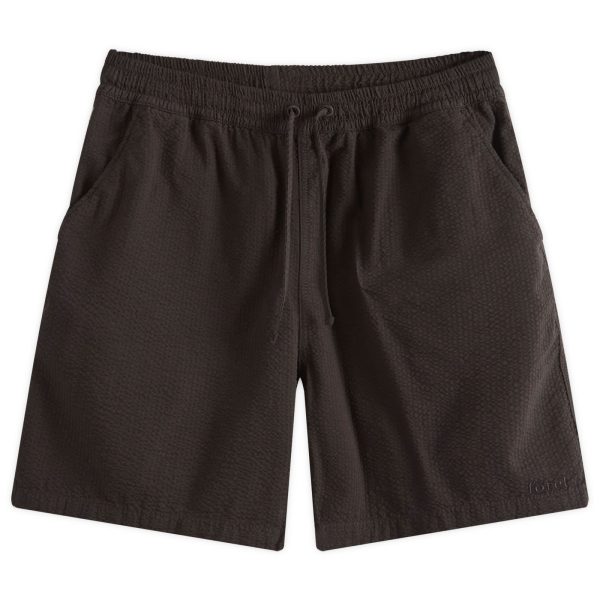 Foret Hush Seersucker Shorts