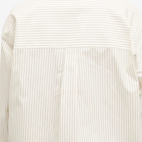 Good American Stripe Poplin Shirt