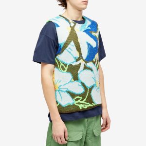 Sky High Farm Camo Knit Vest