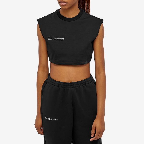 Pangaia Double Jersey Crop T-Shirt