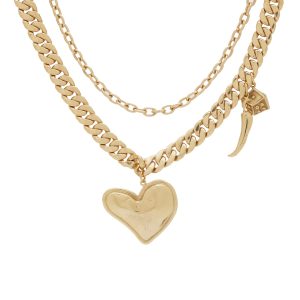 Alemais High Roller Heart & Chilli Necklace