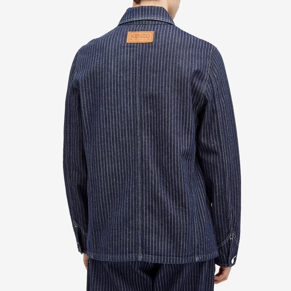 Kenzo Ticking Stripe Relaxed Chore Jacket