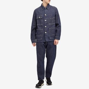 Kenzo Ticking Stripe Relaxed Chore Jacket