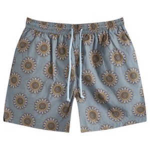 Universal Works Lobby Print Action Shorts