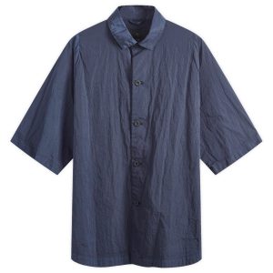 Teatora Packable Metallic Short Sleeve Wide Shirt
