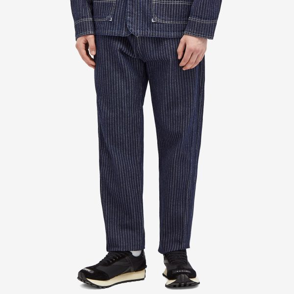 Kenzo Ticking Stripe Straight Leg Jean