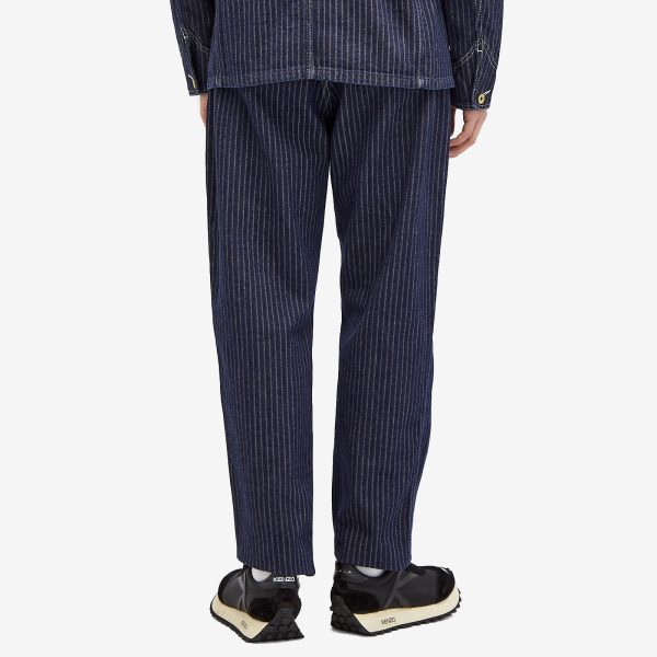 Kenzo Ticking Stripe Straight Leg Jean