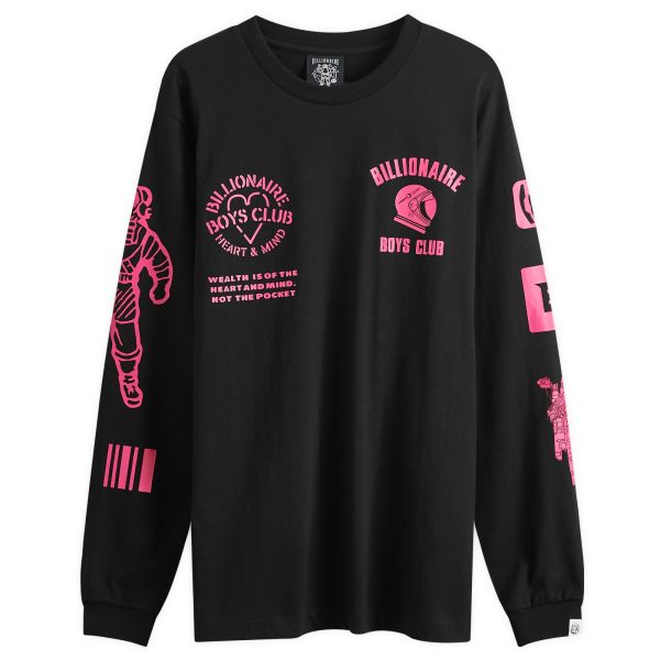 Billionaire Boys Club Multi Graphic Longsleeve T-Shirt