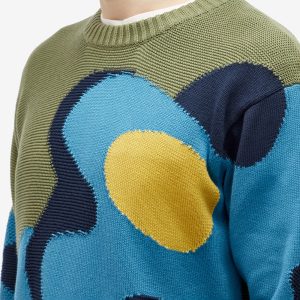 Paul Smith Flower Itarsia Knit Sweater