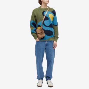 Paul Smith Flower Itarsia Knit Sweater