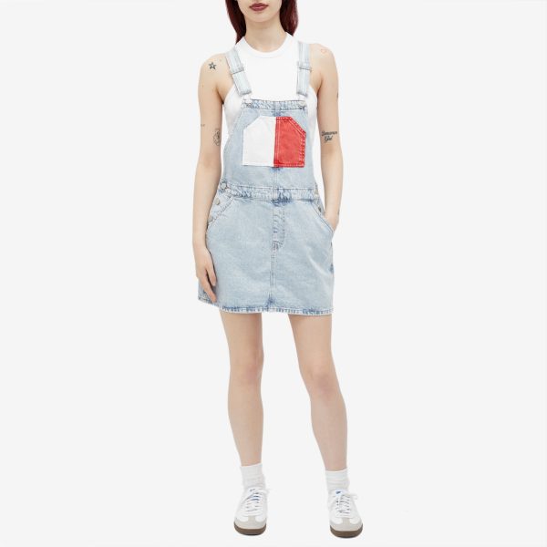 Tommy Jeans Pinafore Denim Dress