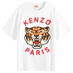 Kenzo Lucky Tiger Embroidered T-Shirt