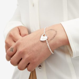 Gucci Trademark Heart Bracelet