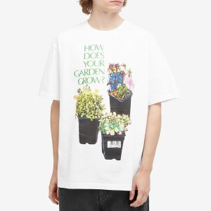JW Anderson Flower Pot Print Oversized T-Shirt