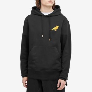 JW Anderson Canary Embroidery Hoodie