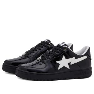 A Bathing Ape BAPE Sta Painted Leather Sneaker