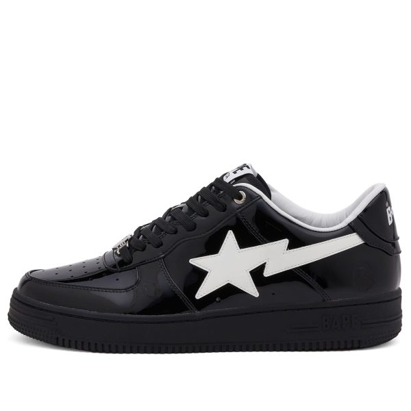 A Bathing Ape BAPE Sta Painted Leather Sneaker