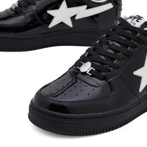 A Bathing Ape BAPE Sta Painted Leather Sneaker