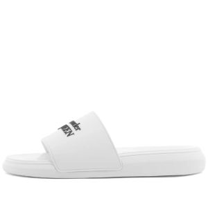 Alexander McQueen Rubber Logo Pool Slide