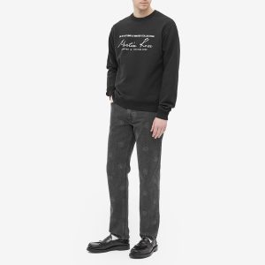 Martine Rose Logo Crew Sweat