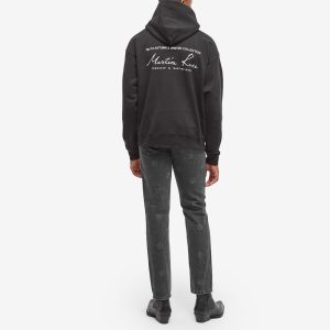 Martine Rose Back Logo Popover Hoodie