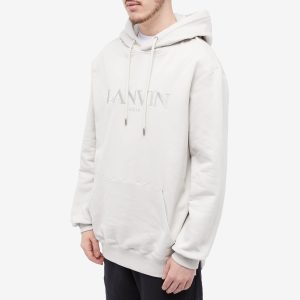 Lanvin Embroidered Popover Hoodie