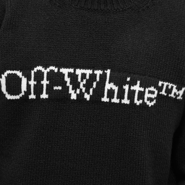 Off-White Logo Crew Knit