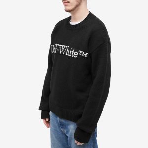 Off-White Logo Crew Knit