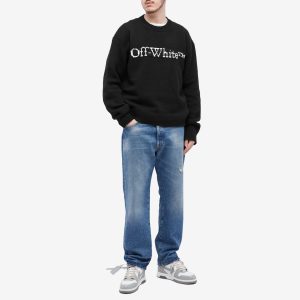 Off-White Logo Crew Knit