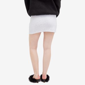 Alexander Wang Mini Logo Sweat Skirt