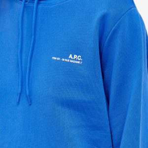 A.P.C. Item F Logo Hoodie