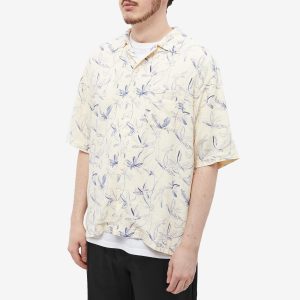General Admission Print Linen Vacation Shirt
